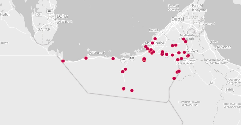 Tadweer Group operational sites across the UAE